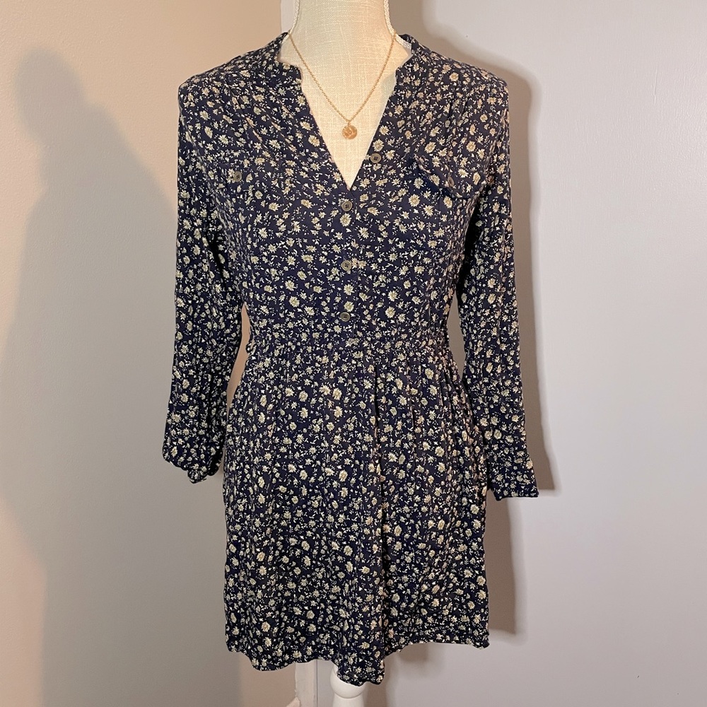 Angie Print Dress W/ Pockets